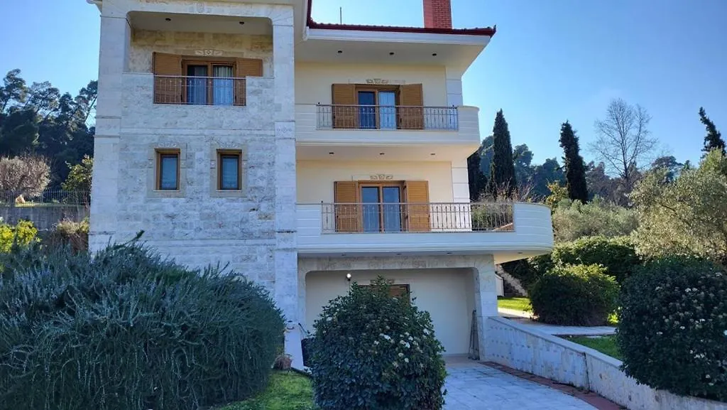 4Br Sea View Villa In Halkidiki Kriopigi